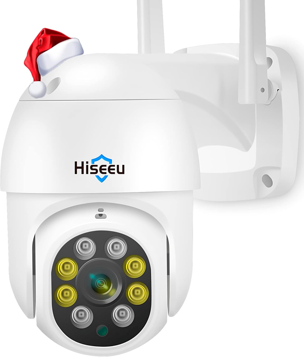 2.4G WiFi 3 Megapixels Pan/Tilt/Zoom Wireless Security Camera with Floodlights I38559