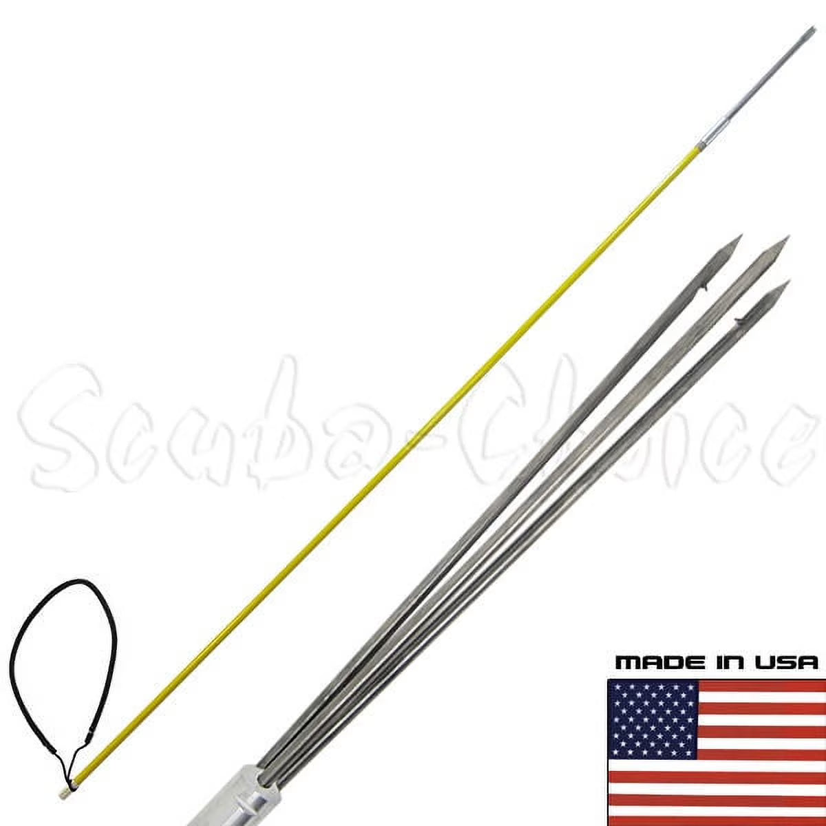 Fiber Glass Pole Spear 3 Prong Barb Tip E177106