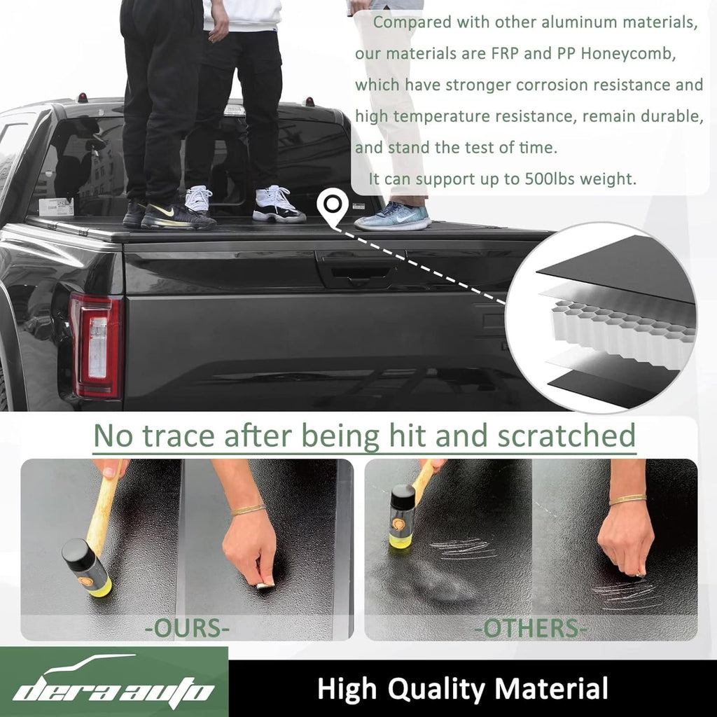 Hard Tri-Fold Truck Bed Tonneau Cover C7024