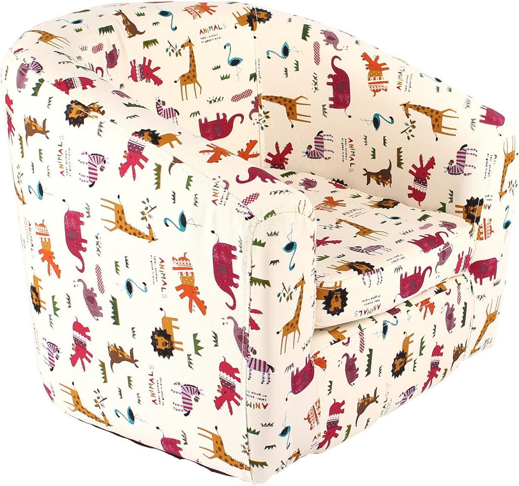 Kid's Armchair Cartoon Sofa Wooden Frame V956573