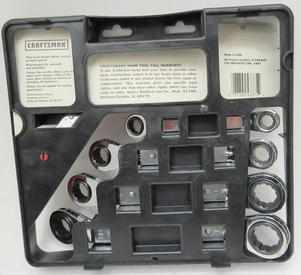 5 pc. Offset Ratchet SAE Wrench Set V35497