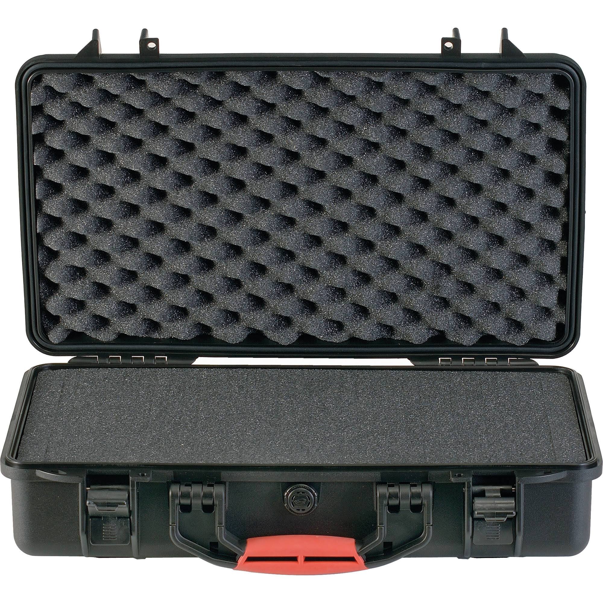 Black Hard Case with Cubed Foam U51153