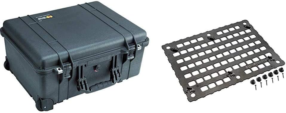 Pelican 1560 Case with Foam (Black) and 1060 Micro Case (Black/Clear) P510
