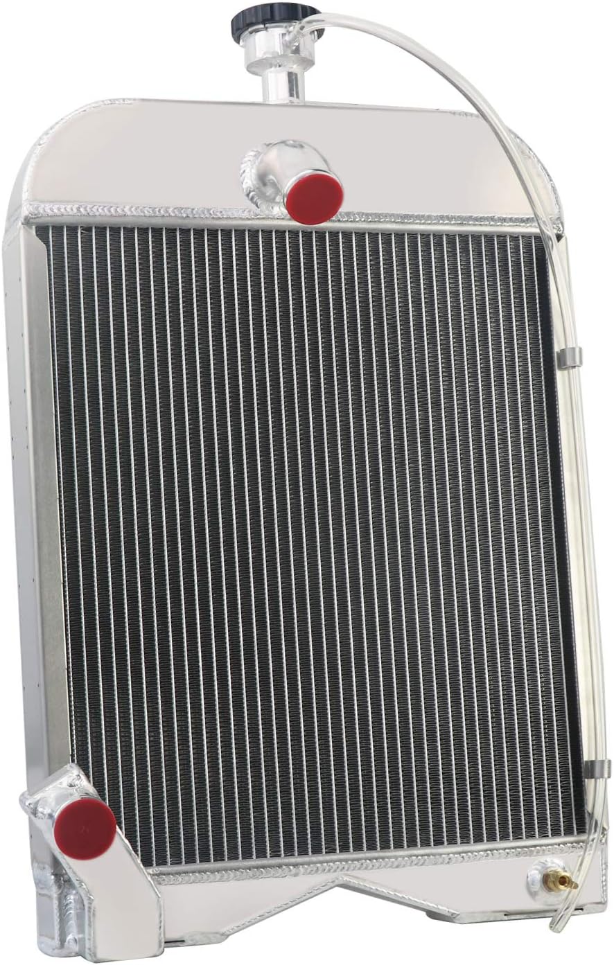 3 Row Aluminum Tractor Radiator With Radiator Cap M6653