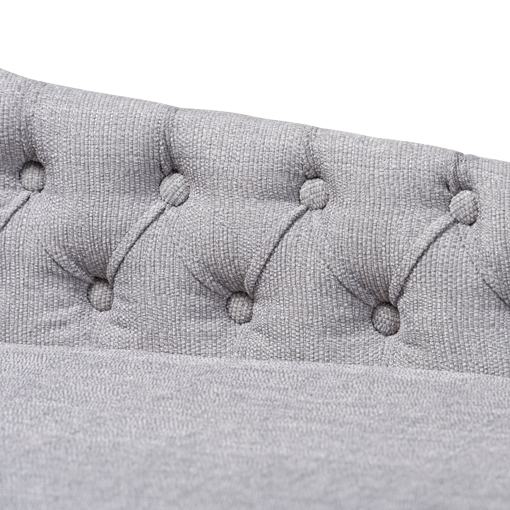 Grey Fabric Upholstered Chaise Lounge H22489