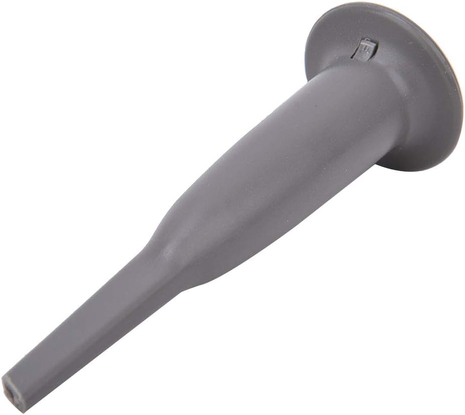 2Pcs Universal Protective Oscilloscope Probe Cap with Hook, Gray E3165