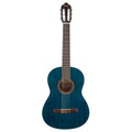 Transparent Blue Classical Guitar Q8074