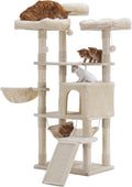 Smoky Gray Cat Tree with Scratching Posts Y878