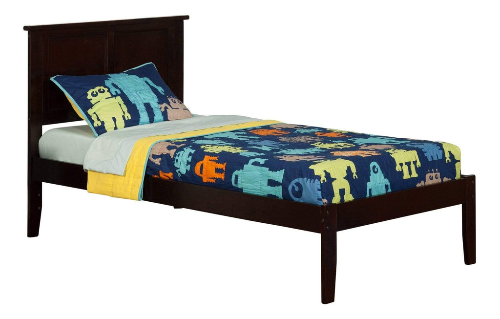 Twin XL Espresso Open Foot Bed T9495