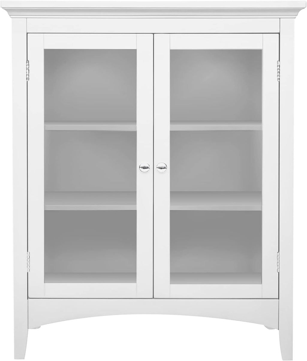 Espresso Bathroom Floor Cabinet P936