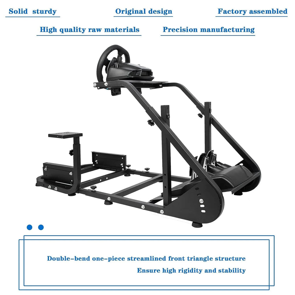 Racing Sim Cockpit Stand with TV Stand Mounting Holes F5736