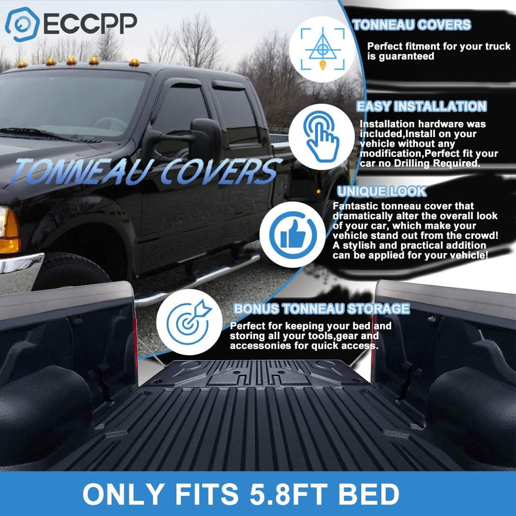 Soft Quad Fold Truck Bed Tonneau Cover R57525
