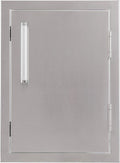 Vertical Stainless Steel Single Door Z902