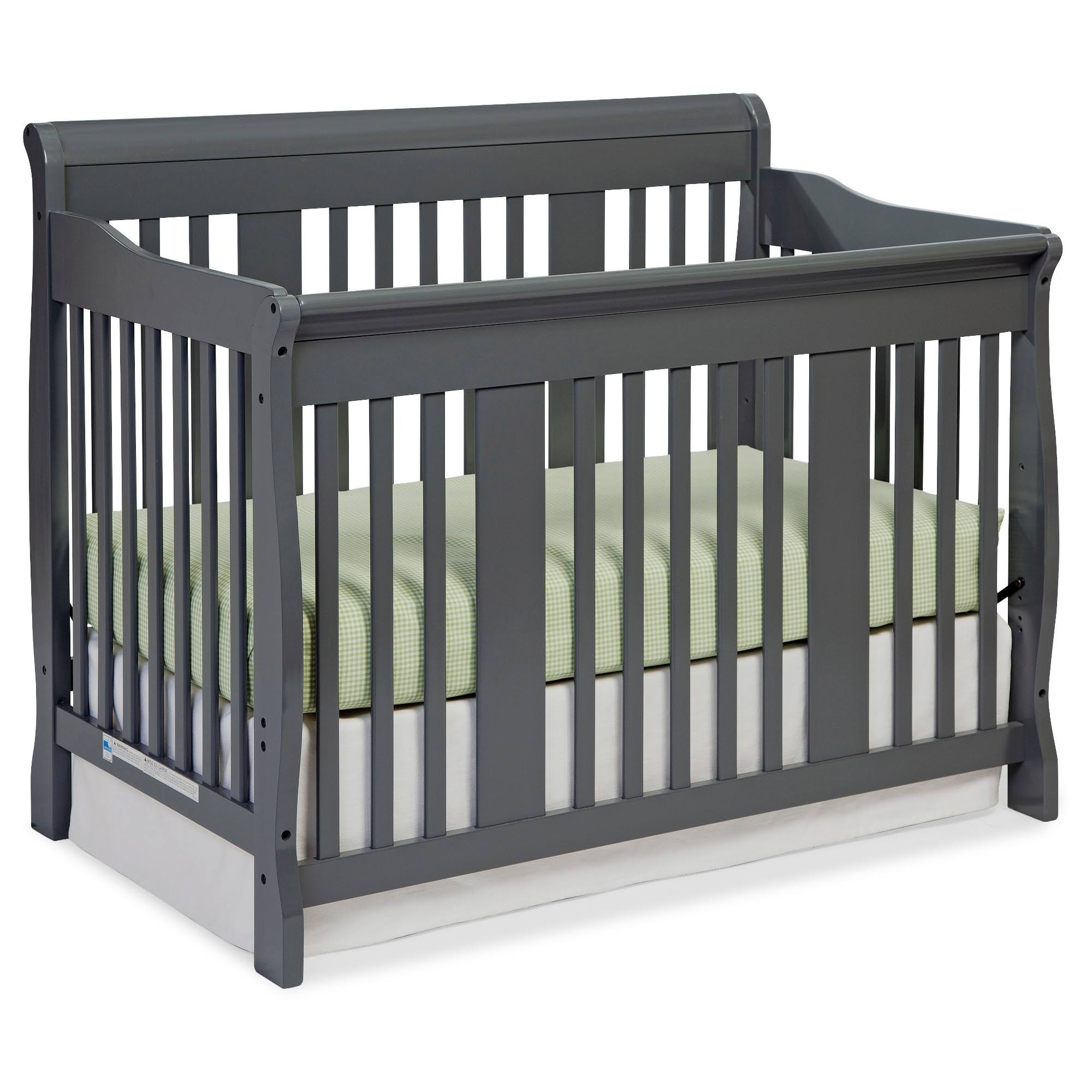 4 in 1 Convertible Crib - Gray X5074