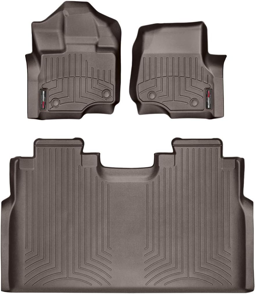 Cocoa FloorLiner for F-150 / F-150 Raptor - 1st & 2nd Row Y356536