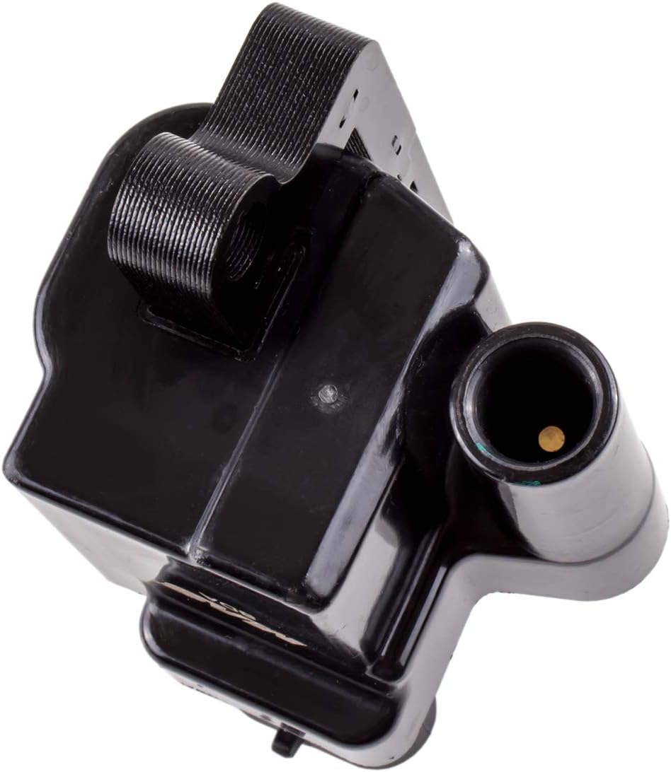 Square Ignition Coil UF271 With Spark Plug Wires (Pack of 8) O5206