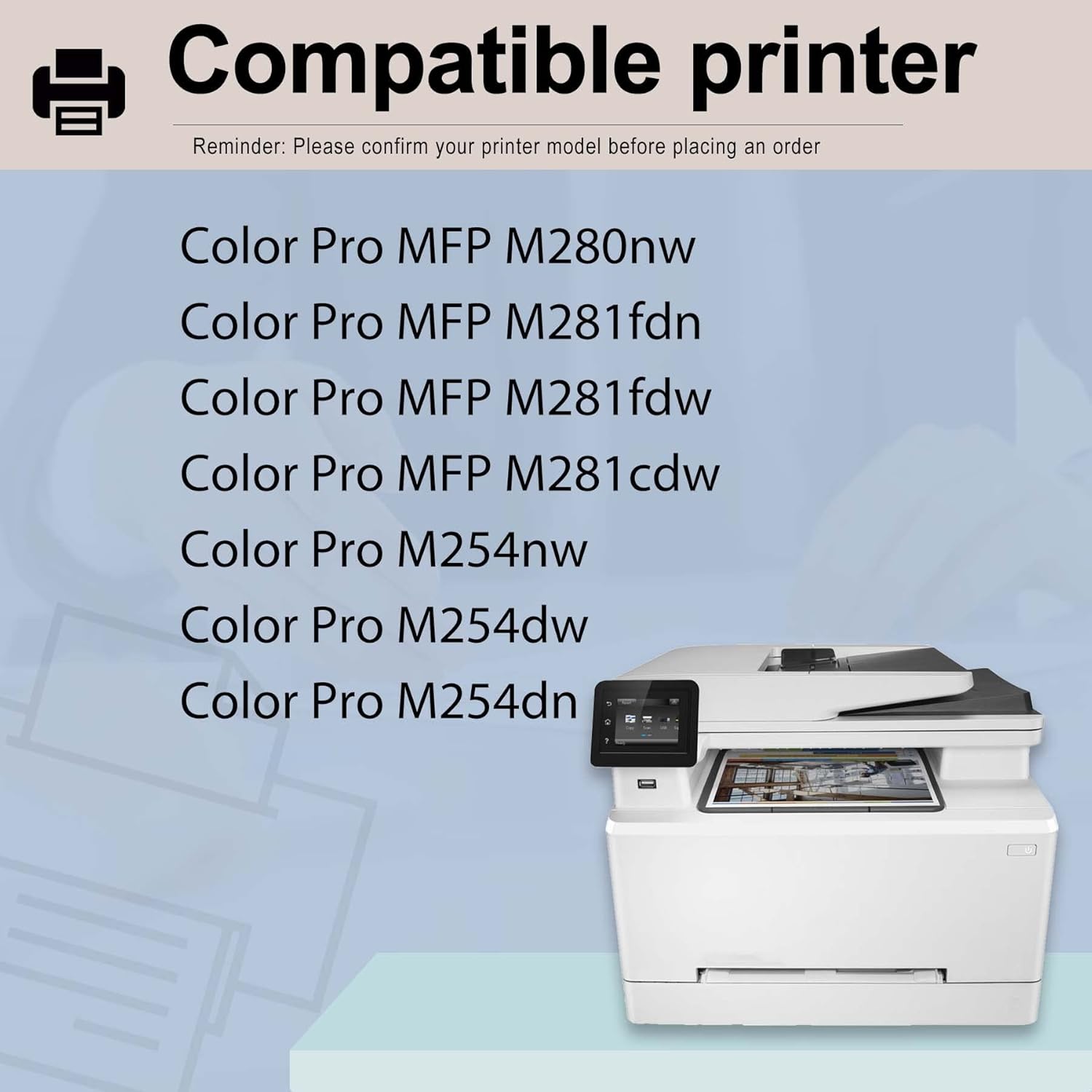 2 Pack Black Toner Cartridge for HP Printers I987780