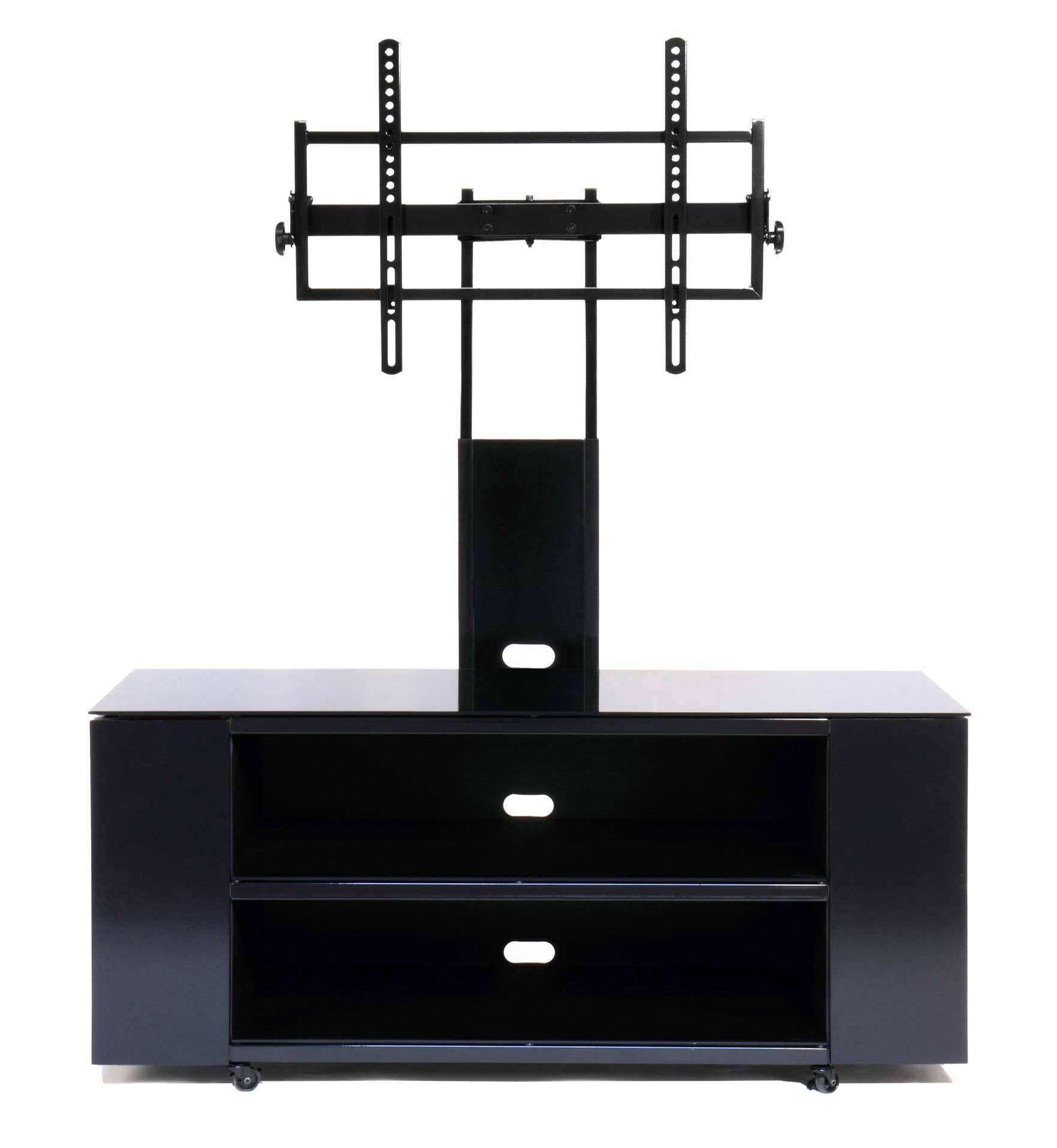 TV Stand with Mount and Multimedia Storage Cabinet Y6668