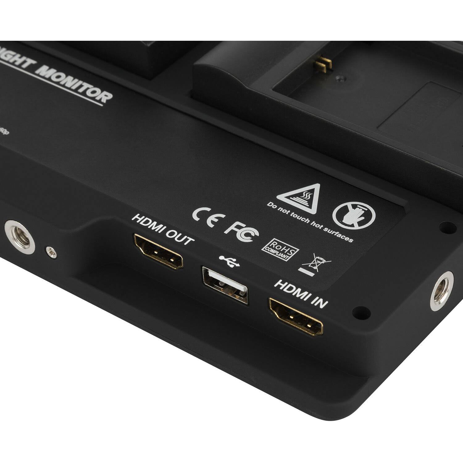7-Inch 4K HDMI/3G-SDI On-Camera Monitor W3394