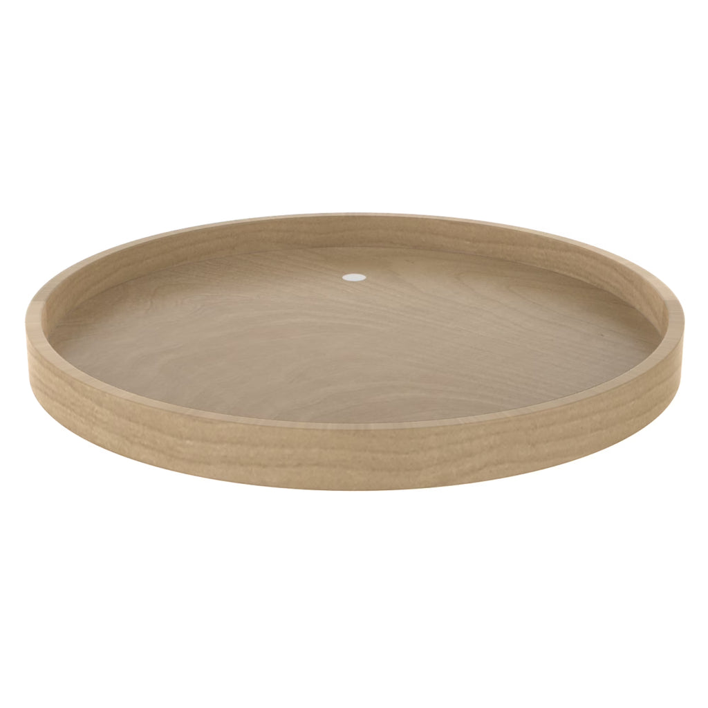 Natural Maple Corner Cabinet Lazy Susan J4864
