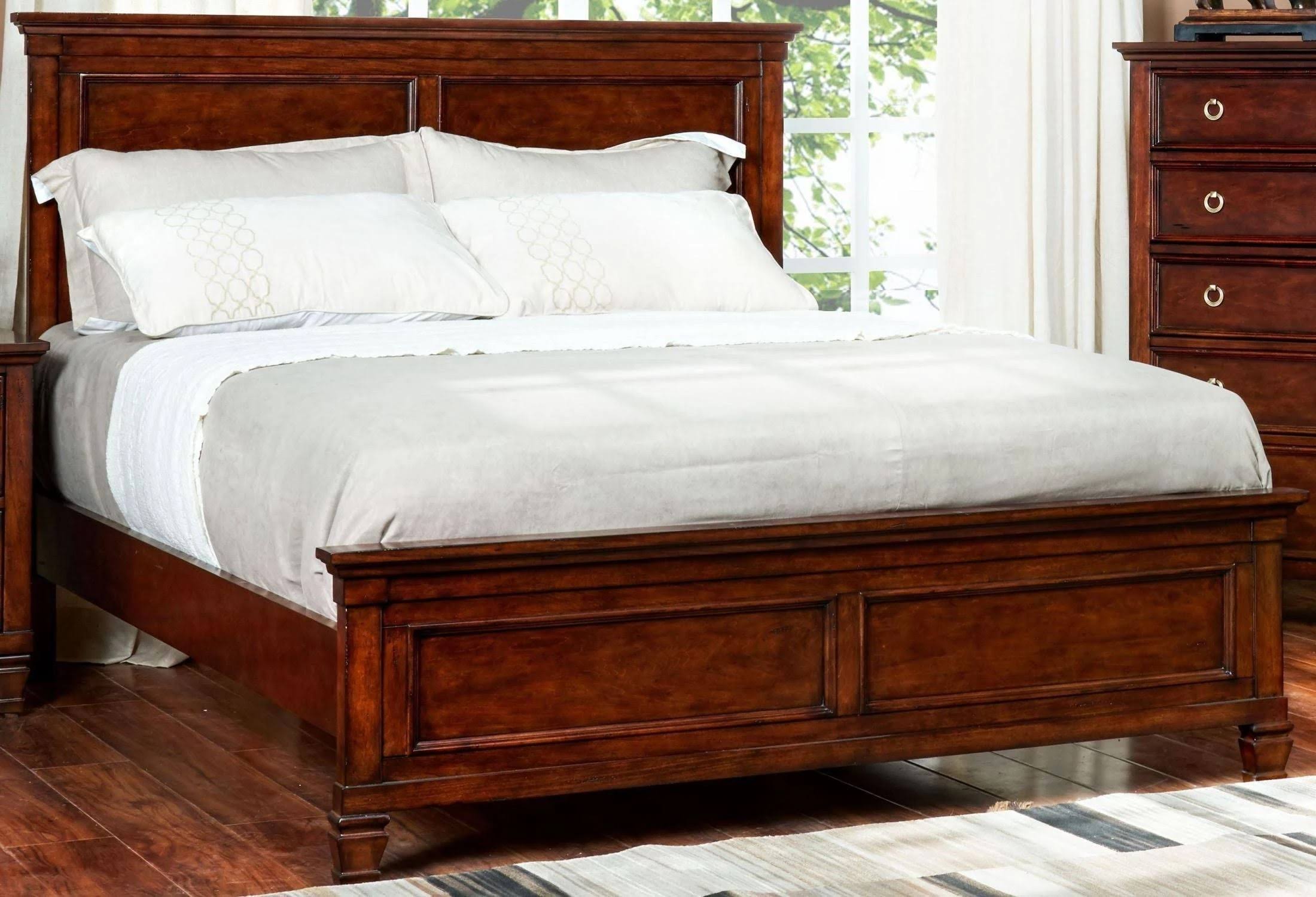 King Panel Bed N9007