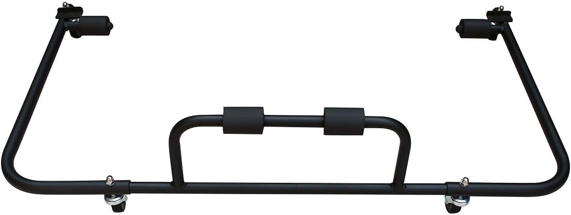 Hard Top Carrier Storage Cart Steel Rack Sliding W6685