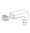 Arctic Stainless Pivotal Spout Assembly M524