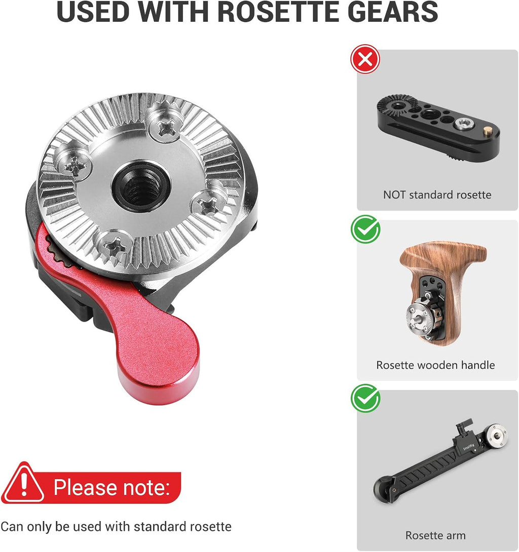 Quick Release Rosette Mount Adapter to NATO Clamp F11621