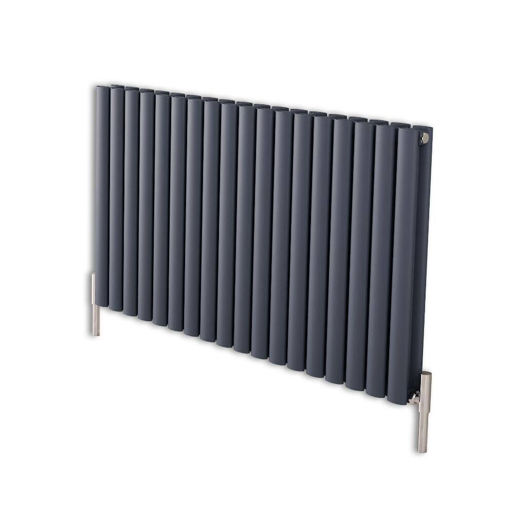 Anthracite Horizontal Hot Water Radiator V664459