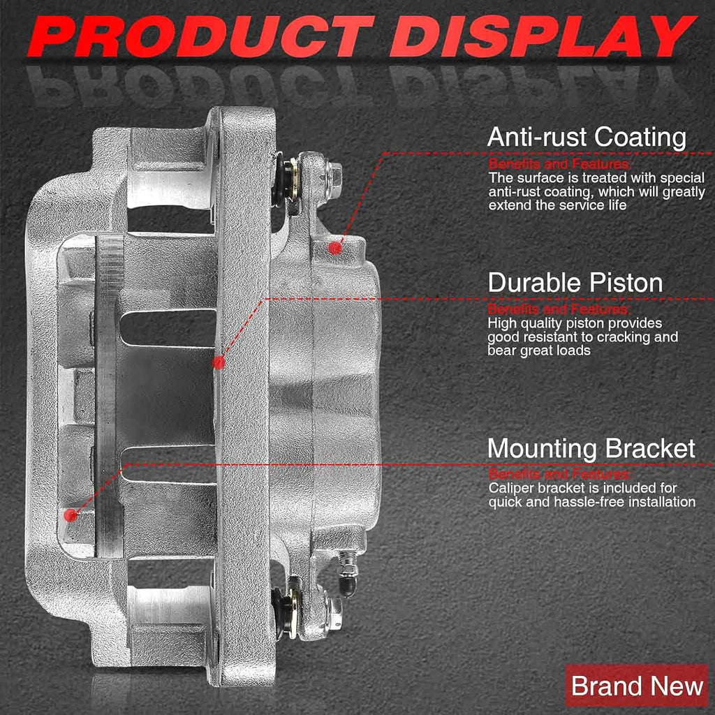Set of 2 Front Brake Caliper Assembly P69454