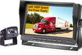Backup Camera Kit 7 Inch LCD Monitor HD Reverse Camera System Waterproof IR Night Vision Pack of 2 V31095