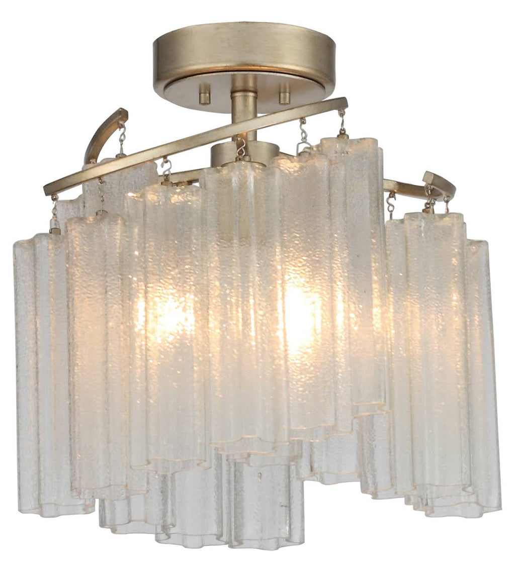 Three Light Semi Flush Mount S6833