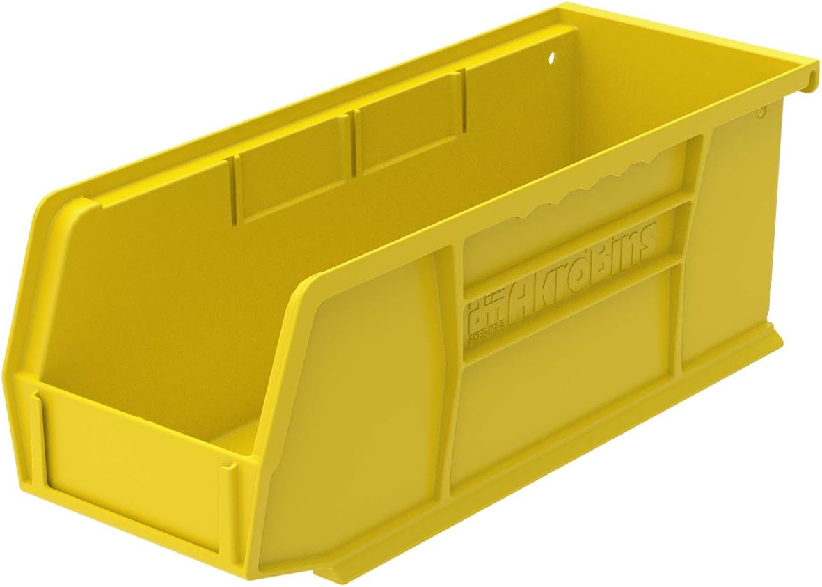 Plastic Storage Bin 12-Pack F466560