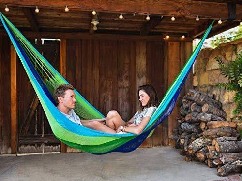 Handwoven Portable Weathersafe King-Size Hammock E880997