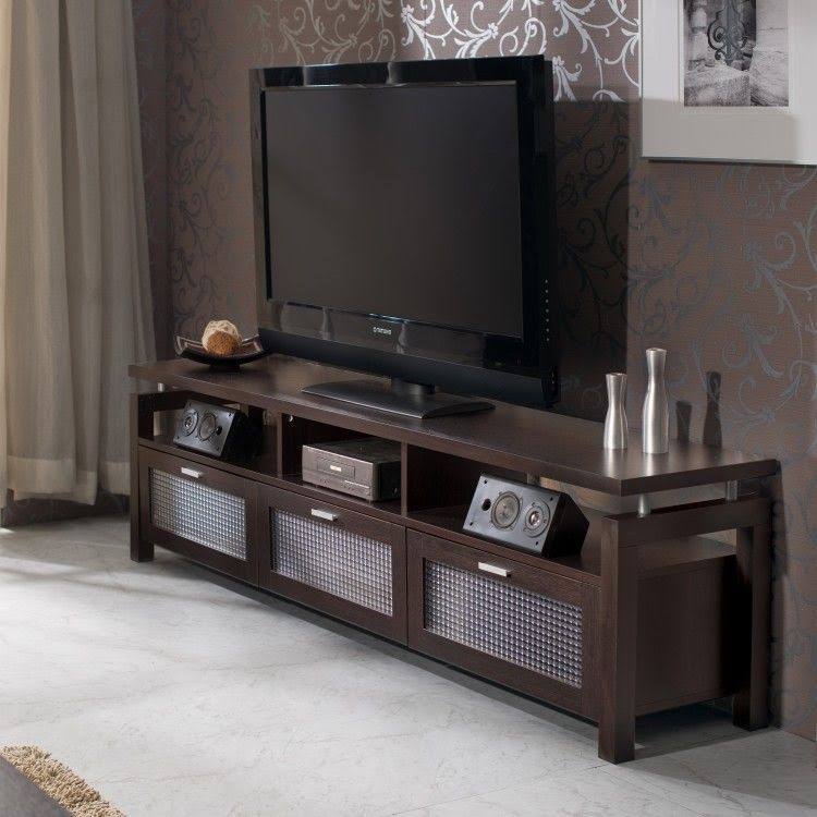 Espresso Wood TV Console Z994