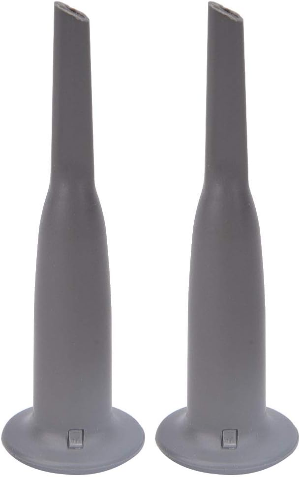2Pcs Universal Protective Oscilloscope Probe Cap with Hook, Gray E3165