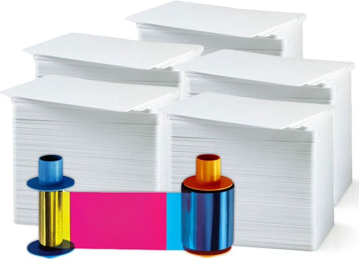 Color Ribbon x 2 - 600 Prints - PVC Cards - Qty 300 C974267