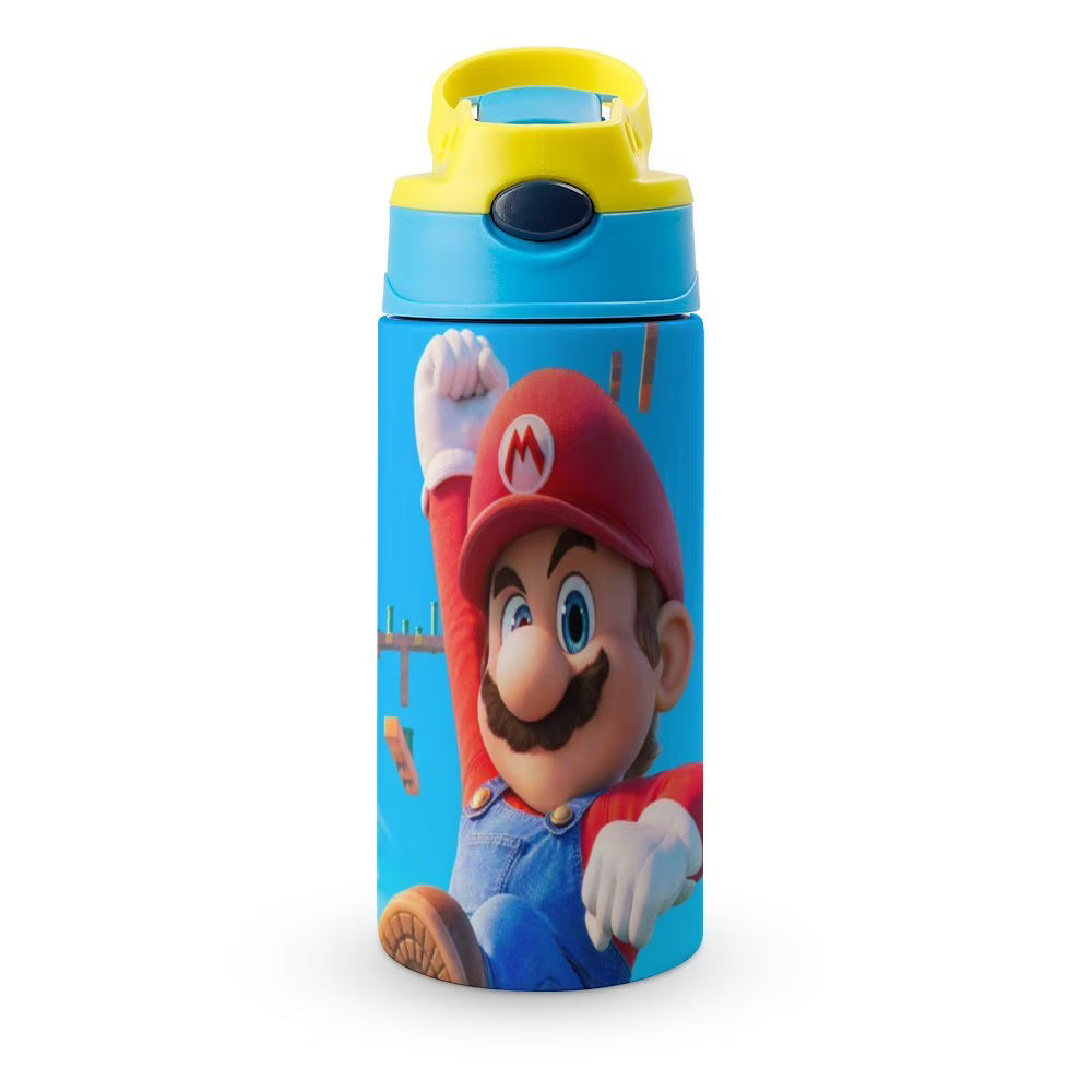 Insulated Stainless Steel Water Bottle with Straw U1952
