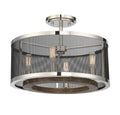4 Light Semi-Flush Mount N82640