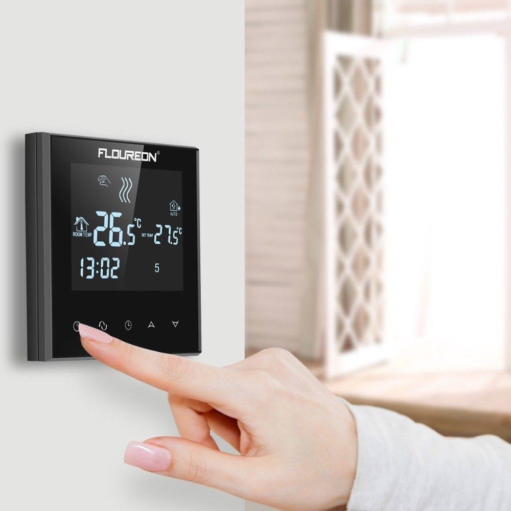 Touch Screen LCD Display Room Thermostat V896