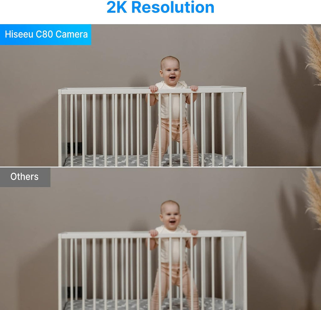 2K Wireless Security Camera System 2-Cam Kit with NVR D41742