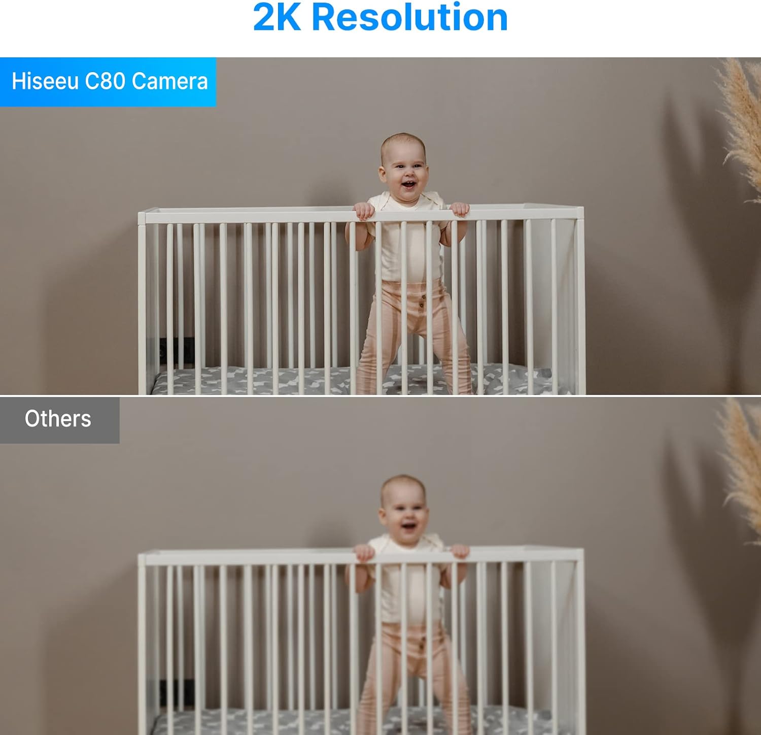 2K Wireless Security Camera System 2-Cam Kit with NVR D41742