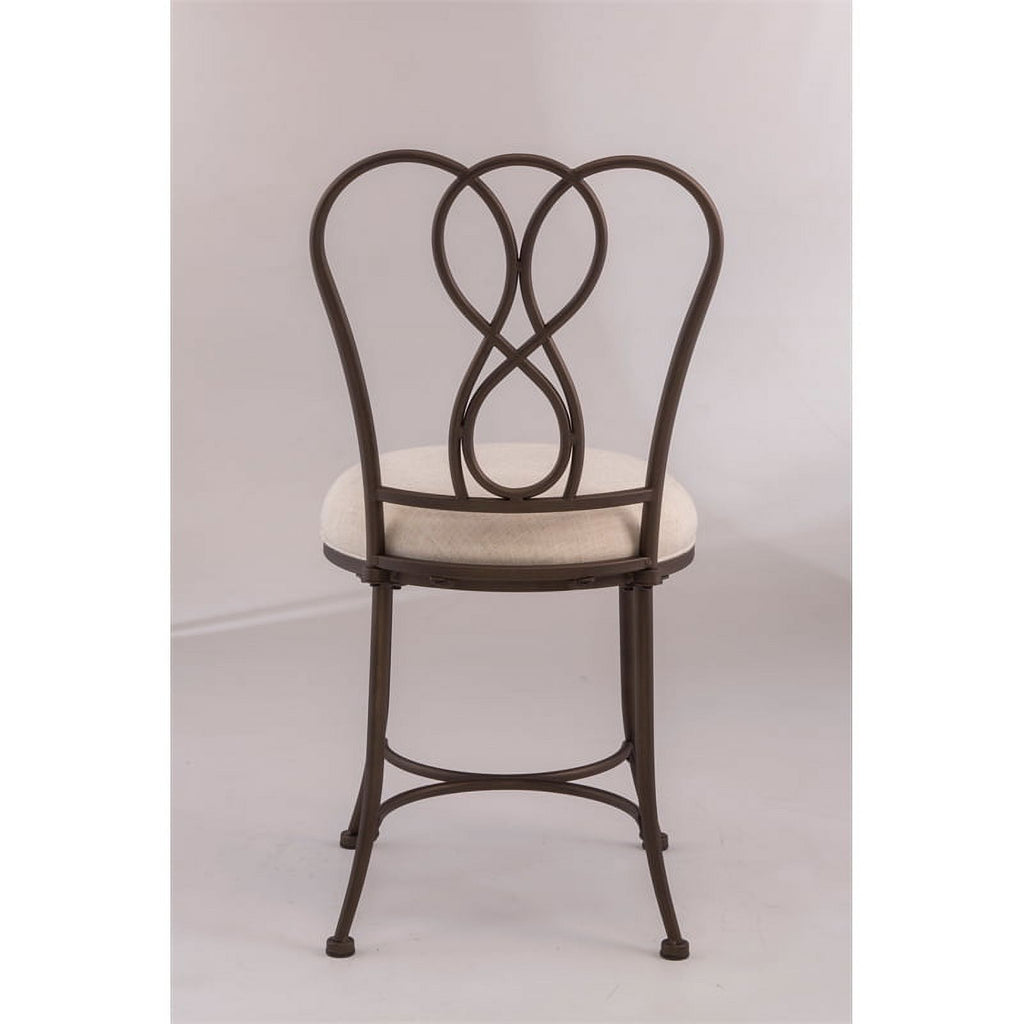 Fabric Upholstered Vanity Stool C45455