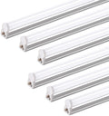 LED T5 Integrated Single Fixture, 4FT, 2200lm, 6500K, 20W, Utility Shop Light J8590