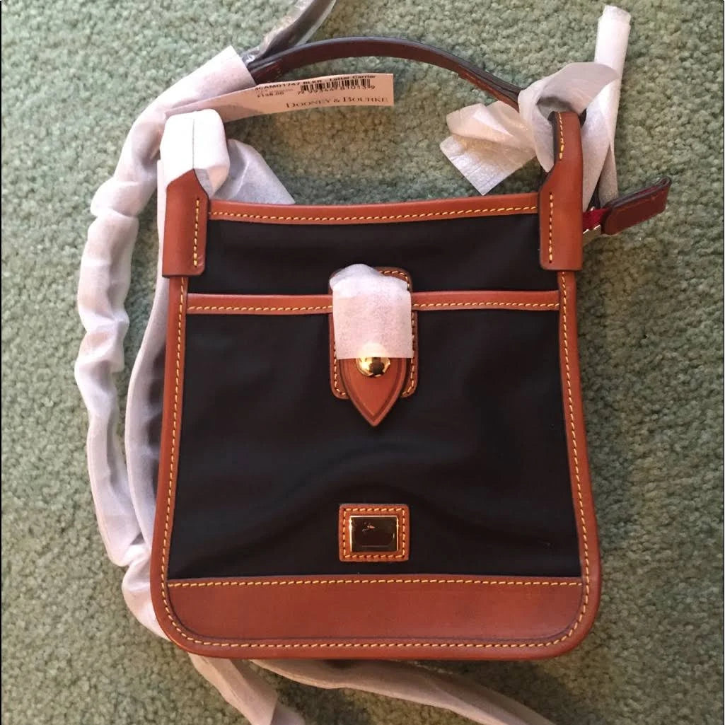 Black Nylon Crossbody Bag M45038