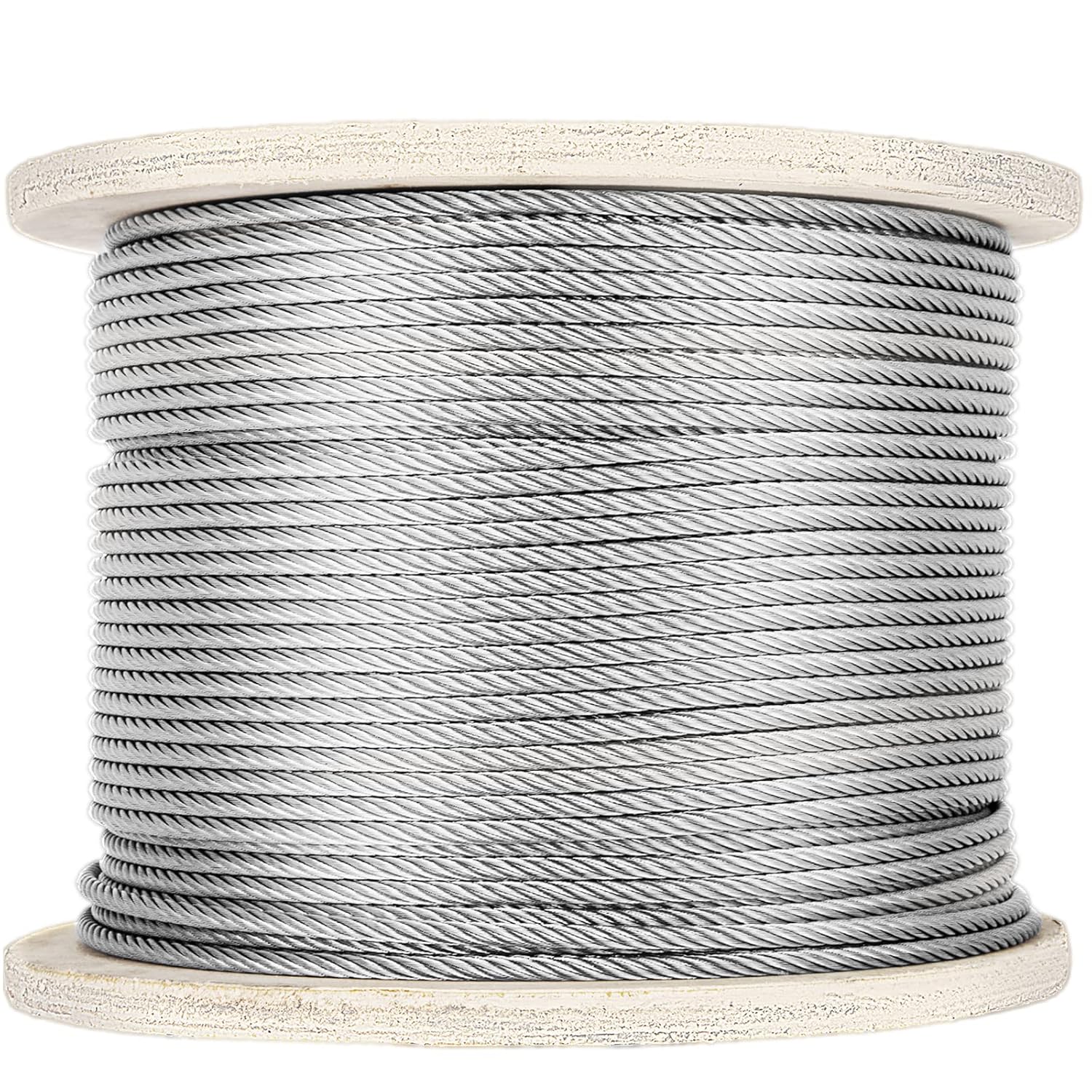 3/16 Inch 7x19 Stainless Steel Aircraft Cable Reel 500FT T304 Wire Rope I981
