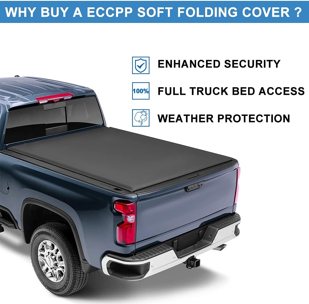 Soft Quad Fold Truck Bed Tonneau Cover R57525