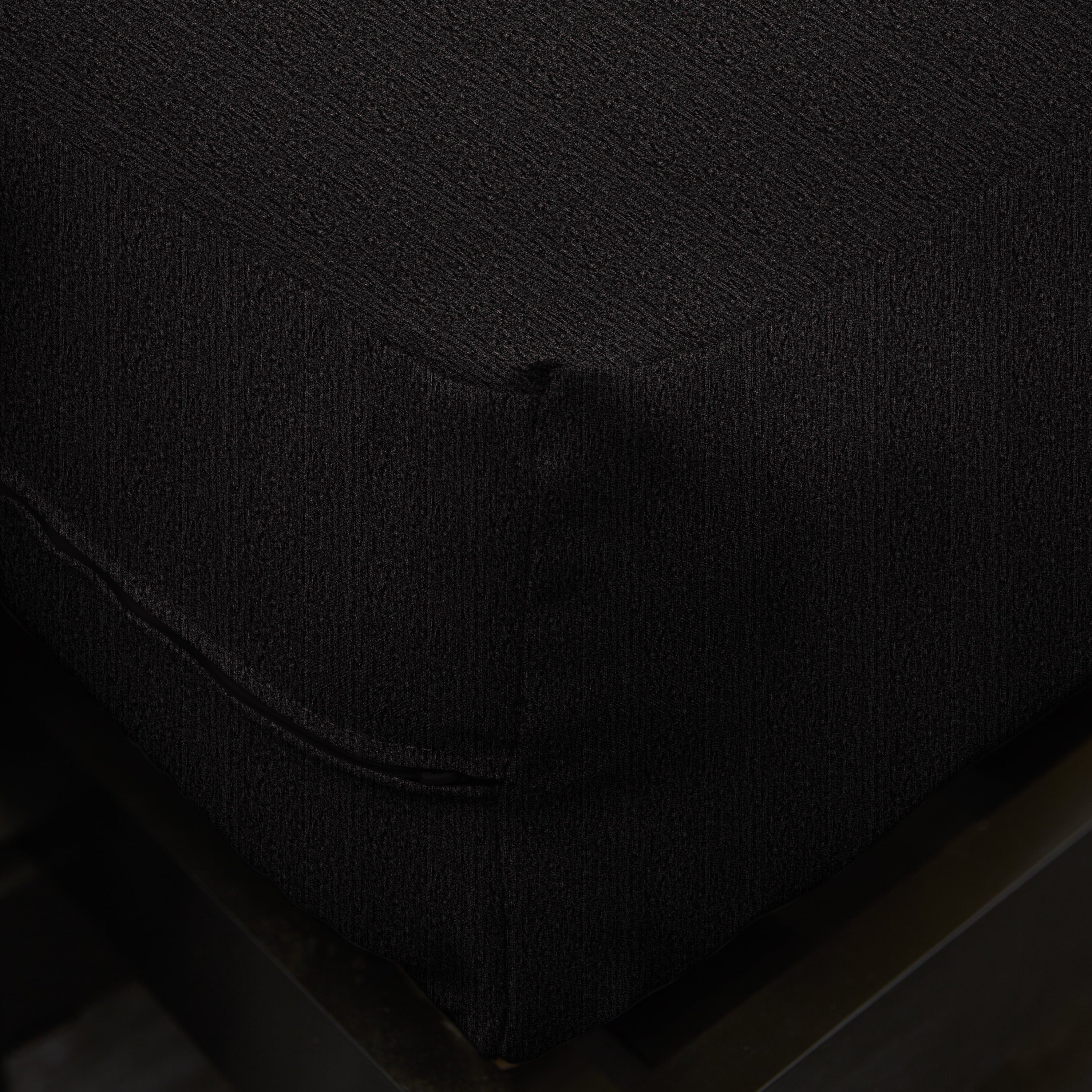 Black Transitional 8-inch Futon Mattress B3405