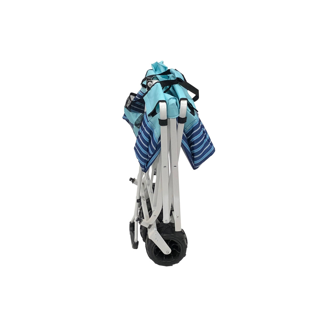 Blue Stripe Folding Utility Wagon M89044