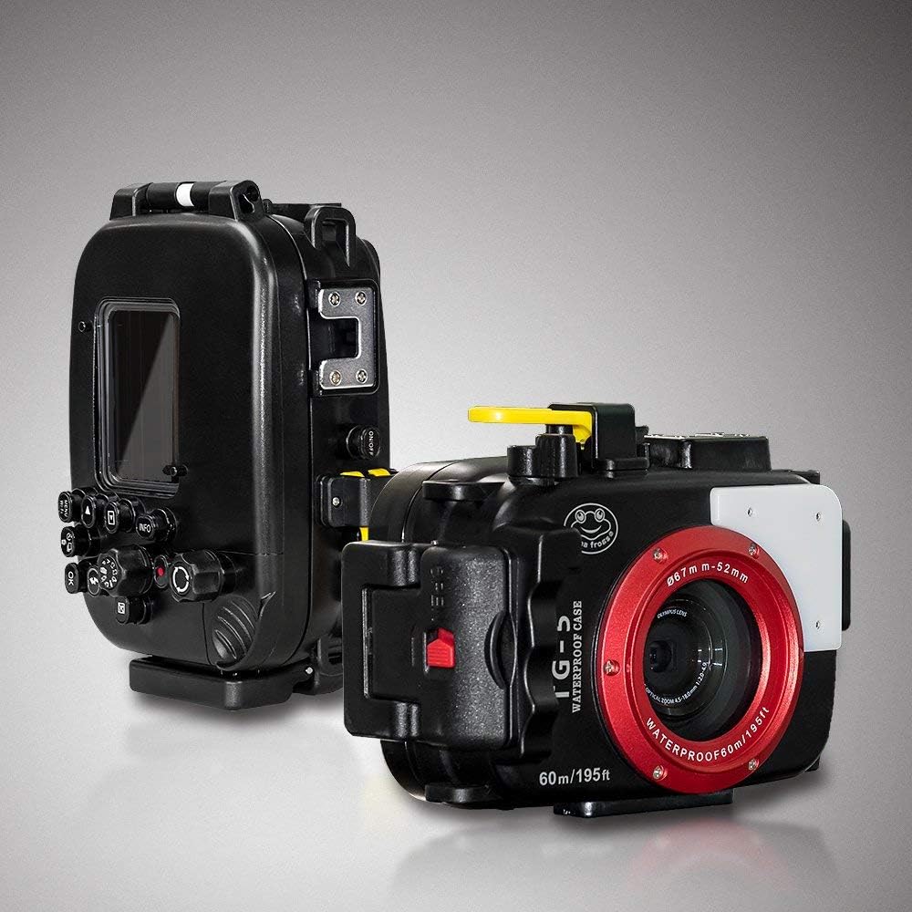Waterproof Underwater Diving Housing Case for Olympus TG-5 Cameras W489